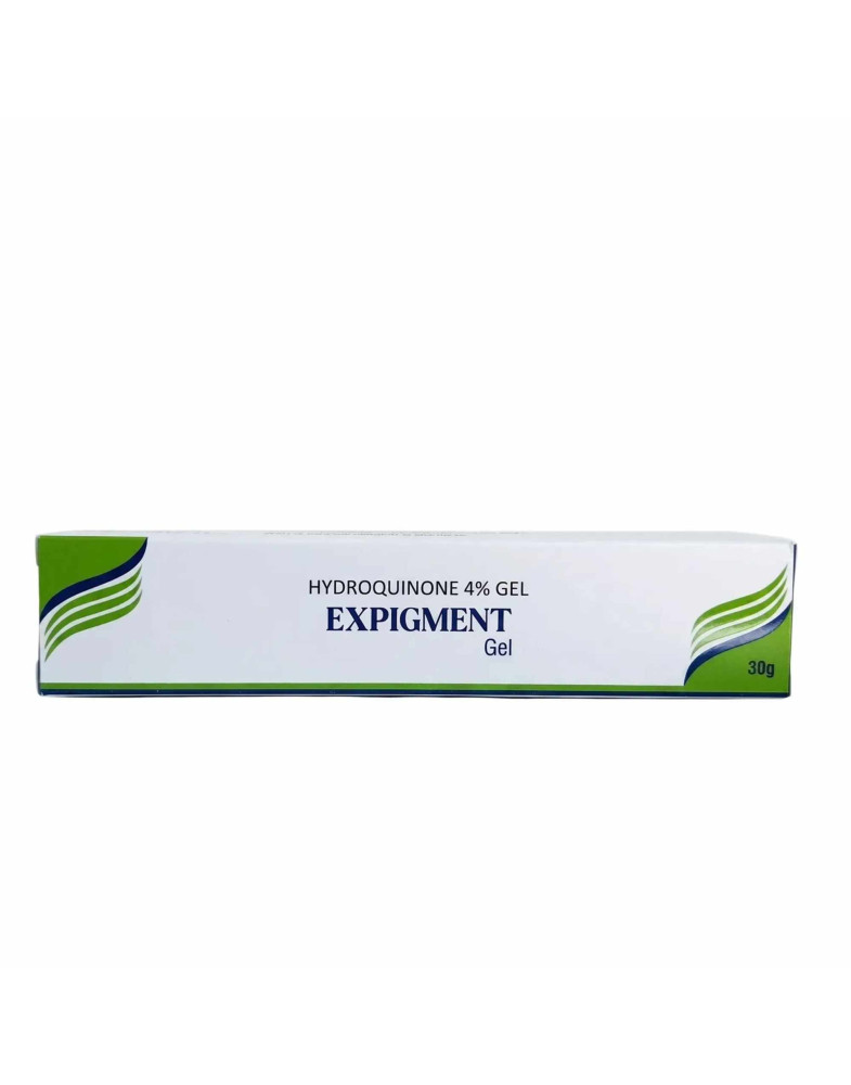 Expigment Gel 4% гель з гідрохіноном 30 г для догляду при пігментних плямах і нерівному тоні шкіри