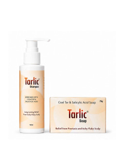 Комплекс Tarlic Shampoo + Tarlic Soap — догляд при лущенні шкіри голови й тіла
