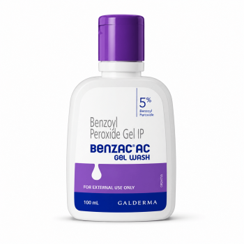Benzac AC Gel Wash 5% гель для вмивання з бензоїл пероксидом від акне, 100 мл